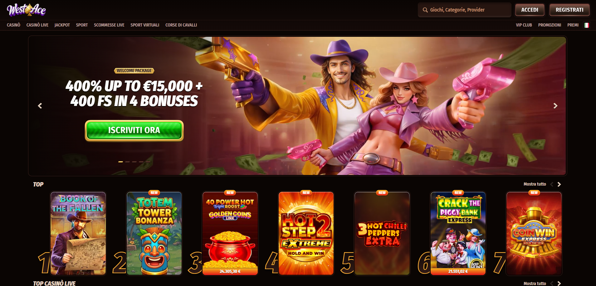 Westace casino