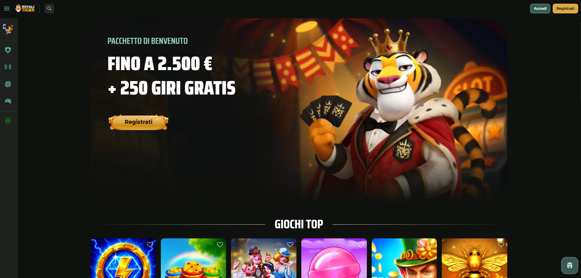 RoyalsTiger casino